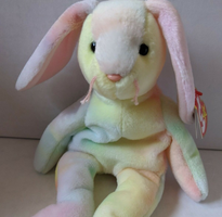 TY Beanie Baby Retired Original Hippy Bunny